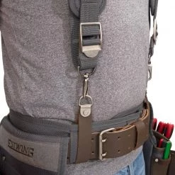 13-Pocket Electrician/Tradesman's Rig with Suspenders by Estwing -Graintex Sales tan estwing tool belts 94747 44 1000