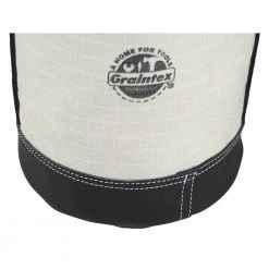 10 in. 1-Pocket Utility Ripstop Canvas Bucket with Hook and Leather Bottom by Graintex 7 10 in. 1-Pocket Utility Ripstop Canvas Bucket with Hook and Leather Bottom by Graintex -Graintex Sales white graintex tool bags cb2113 1d 1000