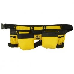 Yellow Canvas 11-Pocket Finisher Tool Apron by Graintex